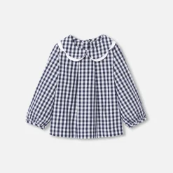 Baby girl gingham blouse