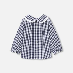 Baby girl gingham blouse