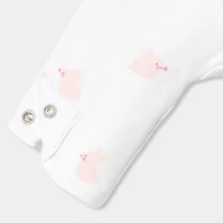 Baby girl jersey jumpsuit