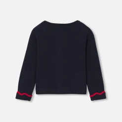 Baby girl knitted cardigan