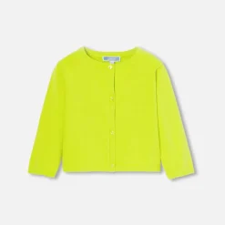 Baby girl knitted cardigan