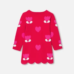 Baby girl knitted dress