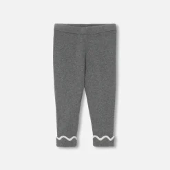 Baby girl knitted pants