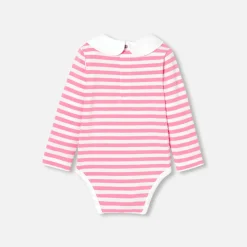 Baby girl long-sleeved bodysuit