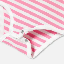 Baby girl long-sleeved bodysuit