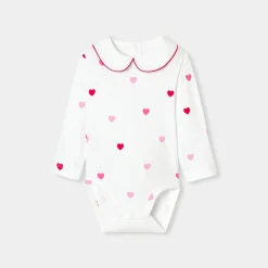 Baby girl long-sleeved bodysuit
