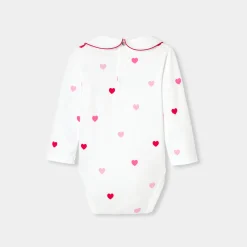 Baby girl long-sleeved bodysuit