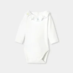Baby girl long-sleeved bodysuit