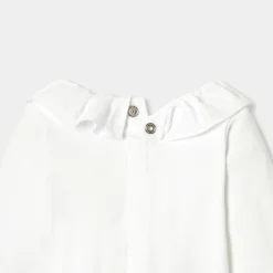 Baby girl long-sleeved bodysuit