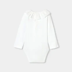 Baby girl long-sleeved bodysuit