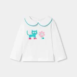 Baby girl long-sleeved T-shirt