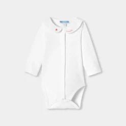 Baby girl long-sleeved bodysuit