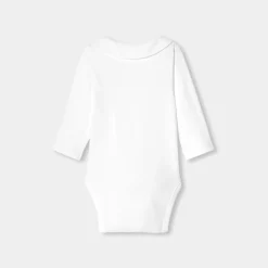 Baby girl long-sleeved bodysuit