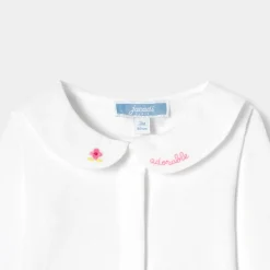 Baby girl long-sleeved bodysuit