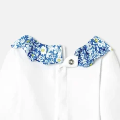 Baby girl long-sleeved bodysuit