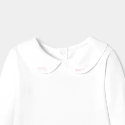 Baby girl long-sleeved bodysuit