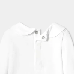 Baby girl long-sleeved bodysuit