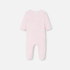 Baby girl pajamas in fleece