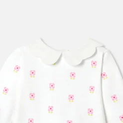 Baby girl pajamas in fleece