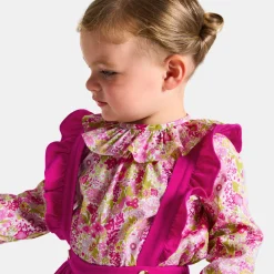 Baby girl shorts with straps