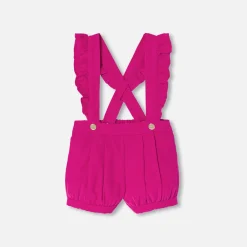 Baby girl shorts with straps