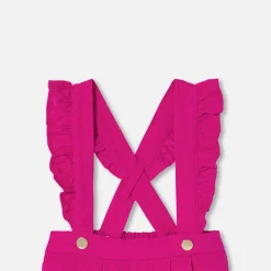 Baby girl shorts with straps