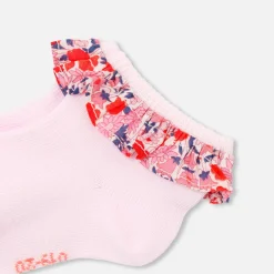 Baby girl socks with ruffles