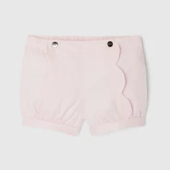 Baby girl twill shorts