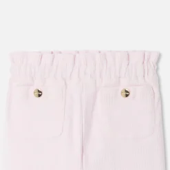 Baby girl velour pants