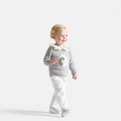 Baby girl velour pants