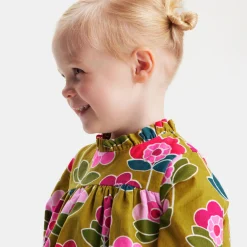 Baby girl velvet dress