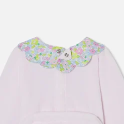 Baby girl velvet pajamas