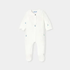 Baby girl velvet pajamas