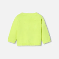 Baby jersey cardigan
