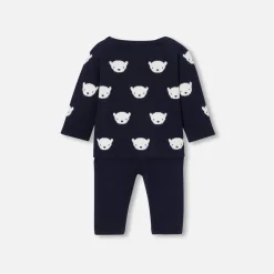 Baby jersey knit set