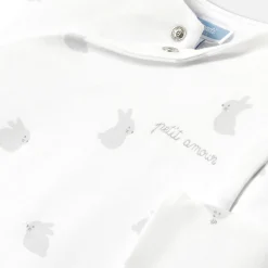 Baby jumpsuit in wadded jersey