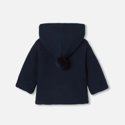 Baby Merino wool burnous jacket