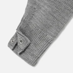 Baby merino wool jumpsuit