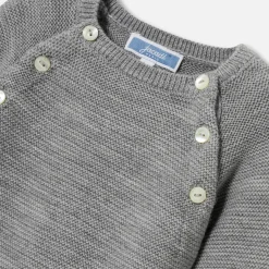 Baby merino wool jumpsuit