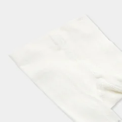 Baby tights with silver polka dots