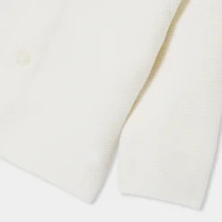 Baby wool and cotton cardigan