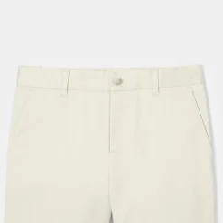 Boy Bermuda shorts in cotton satin