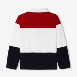 Boy long-sleeved polo