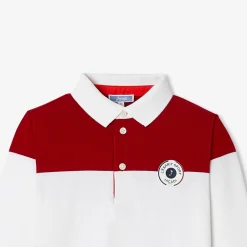 Boy long-sleeved polo