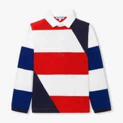 Boy long-sleeved polo