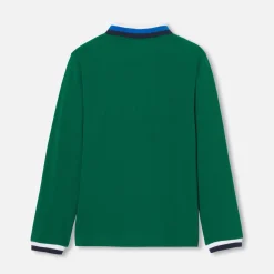 Boy long-sleeved polo
