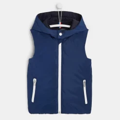 Boy reversible puffer jacket