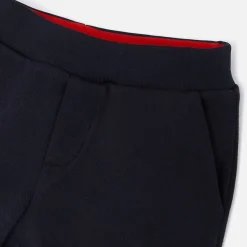 Boy shorts in piqué fleece