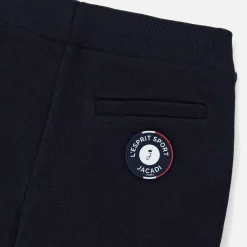 Boy shorts in piqué fleece