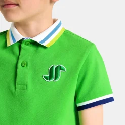Boy short-sleeved polo